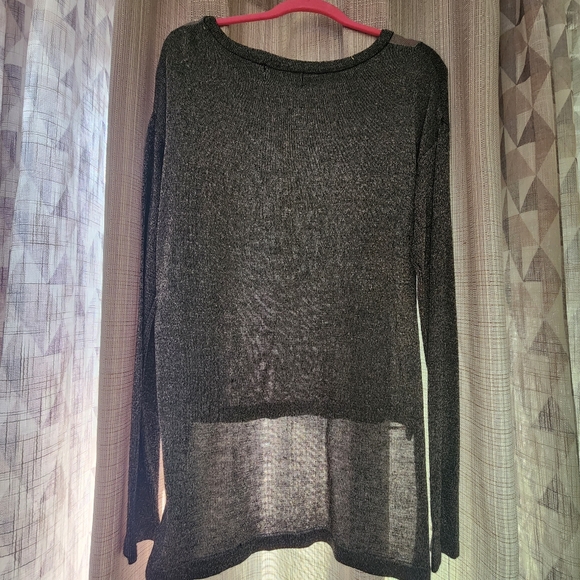 Glittering high-low light sweater - Picture 4 of 7